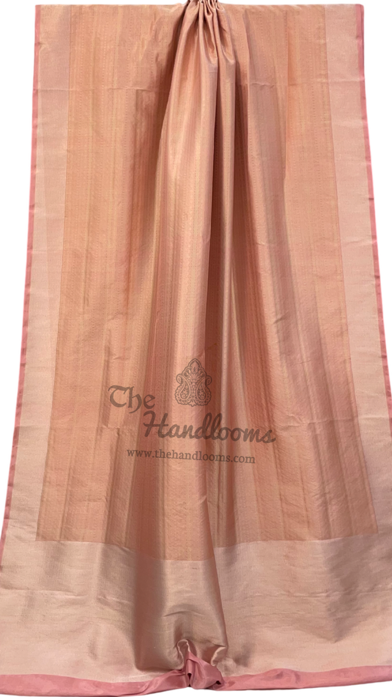 Pure Katan Silk Banarasi Handloom Saree - Tanchui Brocade - The Handlooms