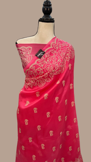 Organza Chikankari Handloom Banarasi Saree - The Handlooms