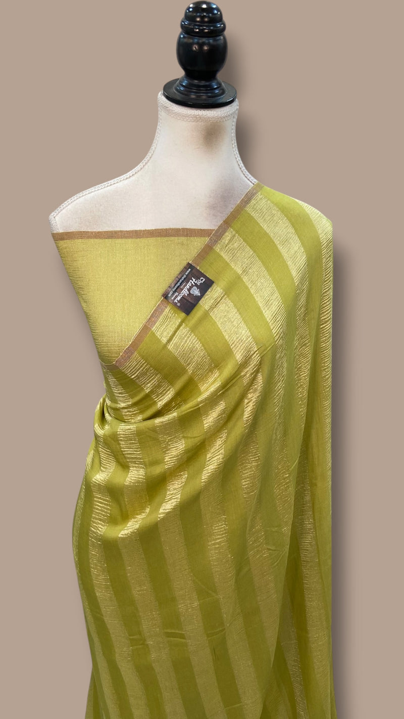 Pure Moonga Silk Handloom Banarasi Saree