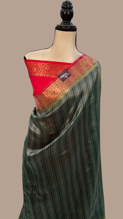Pure Kora Handloom Banarasi Saree - The Handlooms