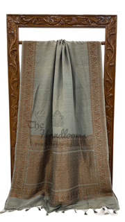 Tussar Georgette Handloom Banarasi Saree - The Handlooms