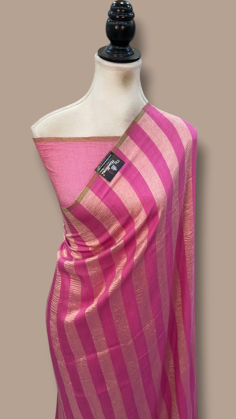 Pure Moonga Silk Handloom Banarasi Saree