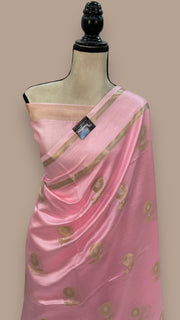 Pure Mango Silk Banarasi Handloom Saree - The Handlooms
