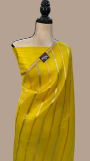 Pure Kora Handloom Banarasi Saree - The Handlooms