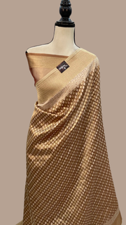 Pure Tissue Reshmi zari Banarasi Saree - The Handlooms