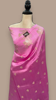 Pure Mango Silk Banarasi Handloom Saree - The Handlooms
