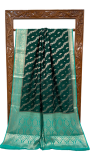 Pure Chiniya Silk Handloom Banarasi Saree - The Handlooms