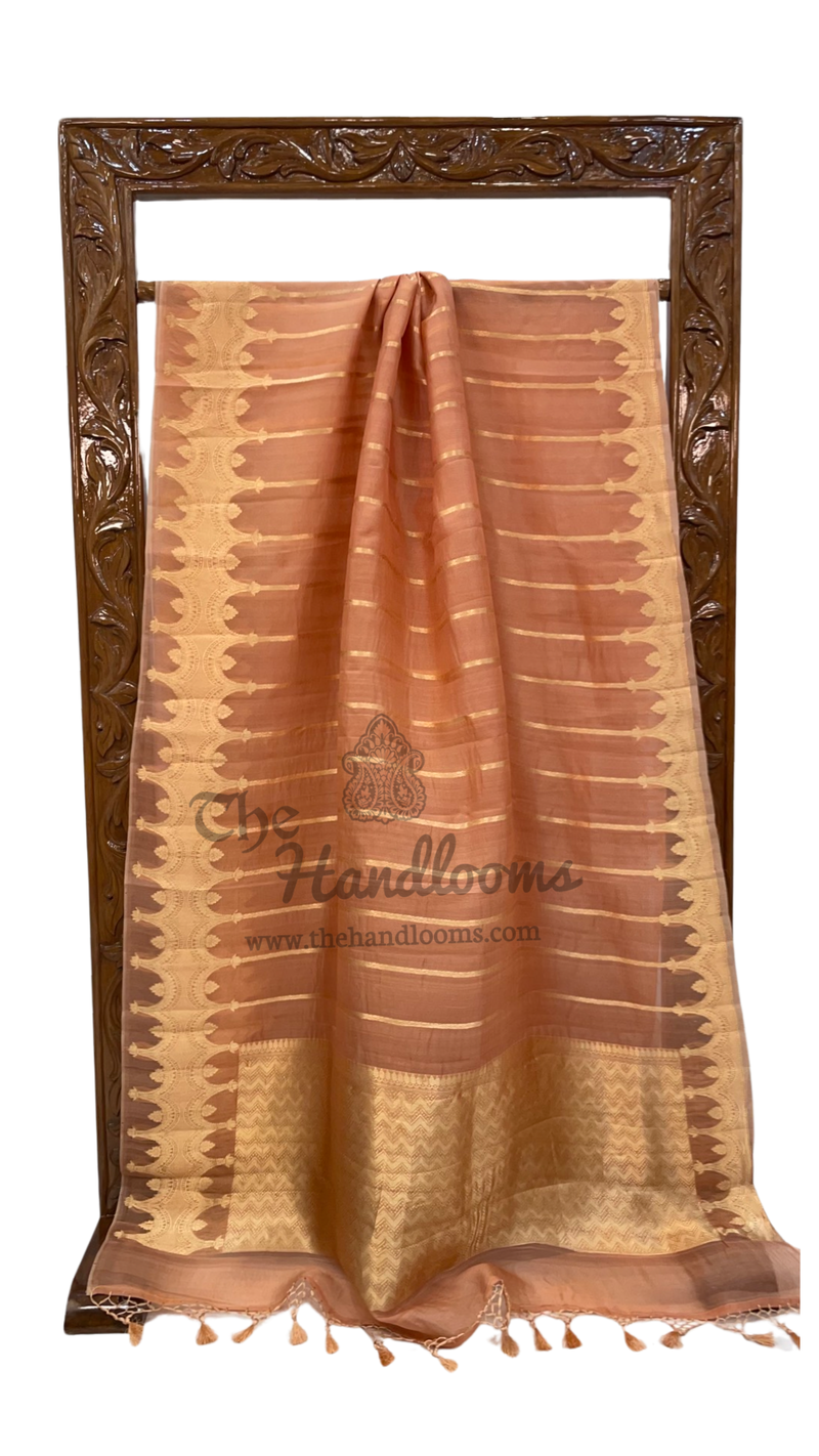 Pure Kora Handloom Banarasi Saree - The Handlooms
