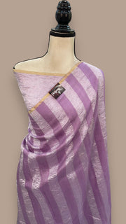 Pure Moonga Tissue Silk Banarasi Handloom Saree - The Handlooms