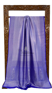 Pure Mashru Silk Banarasi Handloom Saree - The Handlooms