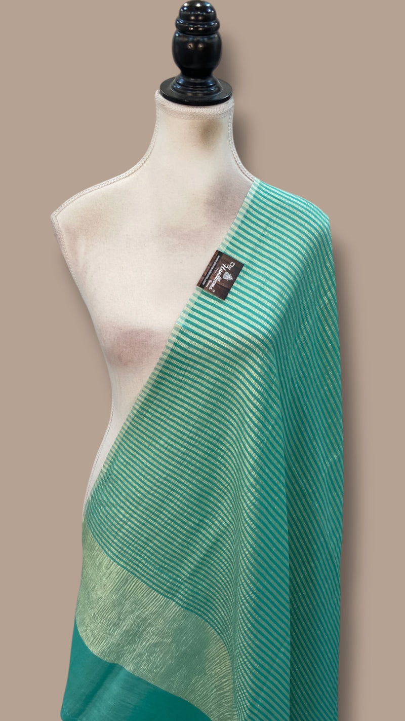 Pure Moonga Silk Handloom Banarasi Dupatta