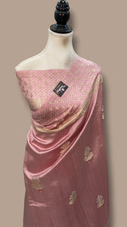 Pure Mango Silk Banarasi Handloom  Saree - The Handlooms