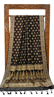 Pure Chiffon Khaddi Banarasi Saree - The Handlooms