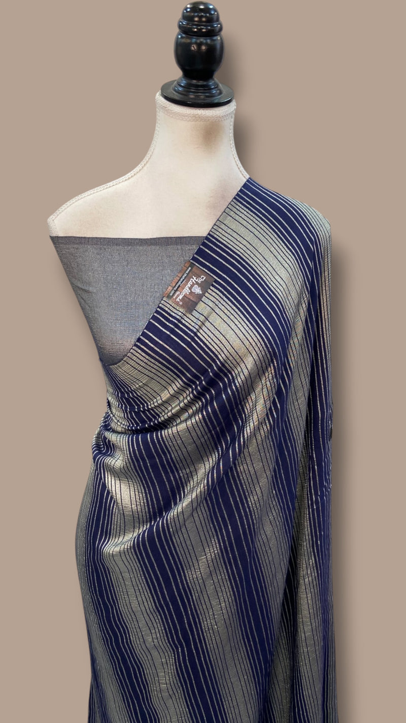 Pure Moonga Silk Handloom Banarasi Saree