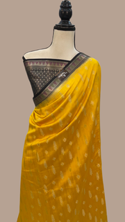 Pure Chiniya Silk Handloom Banarasi Saree - The Handlooms