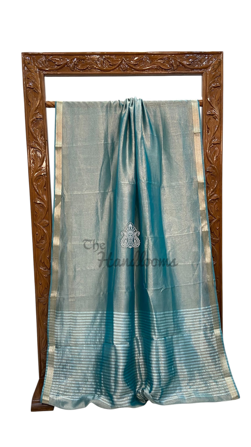 Pure Kora Tissue Handloom Banarasi Saree