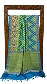 Rangkat Pure Chiffon Khaddi Banarasi Saree - The Handlooms