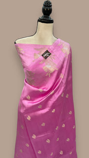 Pure Mango Silk Banarasi Handloom Saree - The Handlooms
