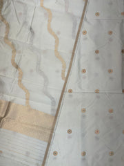 Pure Katan Silk Handlooms Banarasi Dress material - The Handlooms