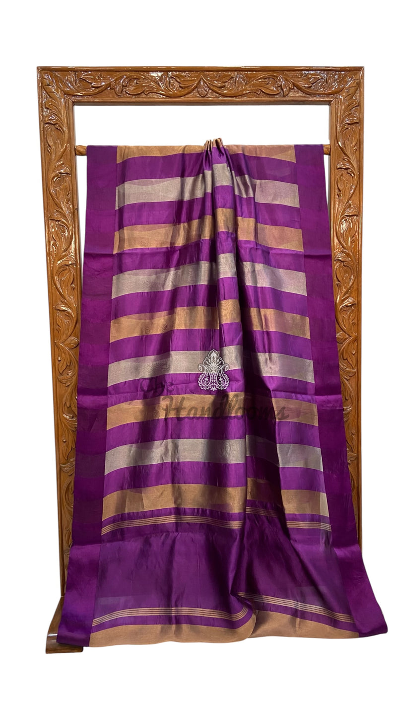 Pure Kora Tissue Handloom Banarasi Saree