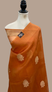 Pure Kora Handloom Banarasi Saree - The Handlooms