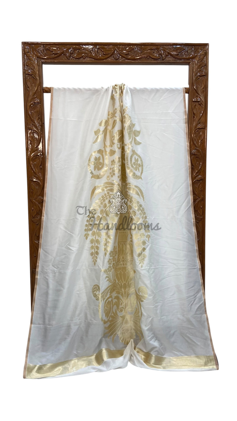 Pure Dupion Silk Handloom Banarasi Saree