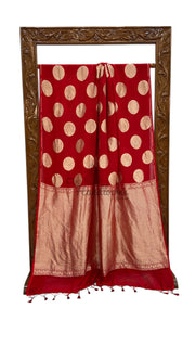 Kajol Devgan in Pure Khaddi Georgette Handloom Banarasi Saree - The Handlooms