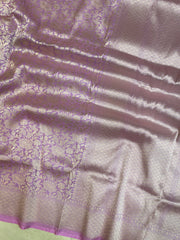 Pure Katan Silk Banarasi Handloom Saree - Tanchui Brocade - The Handlooms