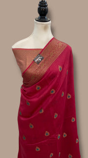 Moonga Silk Handloom Banarasi Saree - The Handlooms