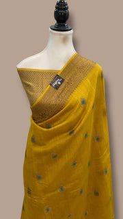 Moonga Silk Handloom Banarasi Saree - The Handlooms