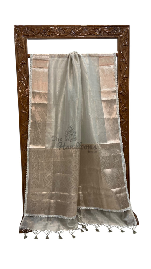 Shraddha kapoor's Pure Kora Tissue Handloom Banarasi Saree - The Handlooms