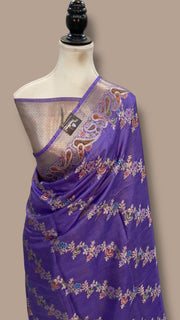 Pure Tussar Silk Handloom Banarasi Saree - The Handlooms