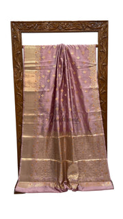 Pure Dupion Silk Banarasi Saree - The Handlooms