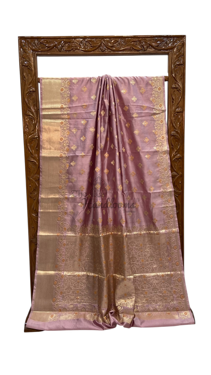 Pure Dupion Silk Banarasi Saree - The Handlooms