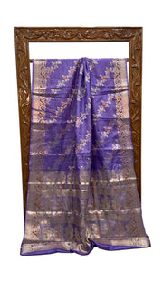Pure Tussar Silk Handloom Banarasi Saree - The Handlooms
