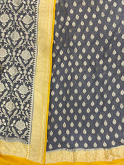 Khaddi Georgette Banarasi Dress material - The Handlooms