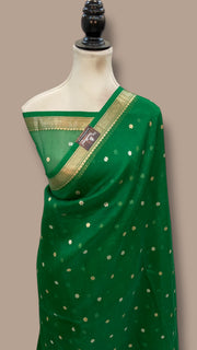 Pure Kora Handloom Banarasi Saree - The Handlooms
