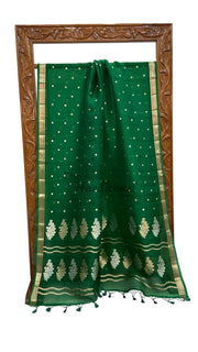 Pure Kora Handloom Banarasi Saree - The Handlooms