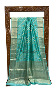 Pure Dupion Silk Banarasi Saree - The Handlooms