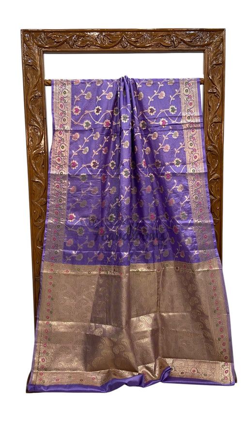 Pure Tussar Silk Handloom Banarasi Saree - The Handlooms