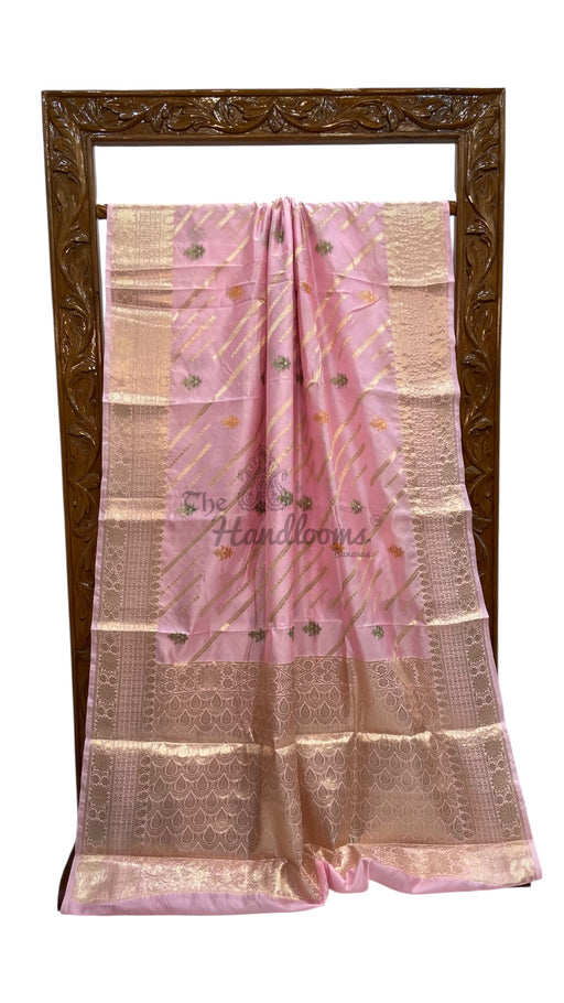 Pure Dupion Silk Banarasi Saree - The Handlooms