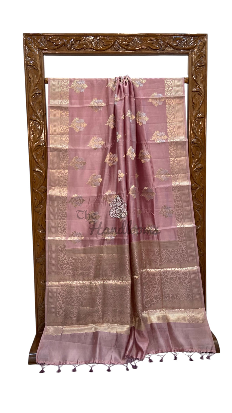 Pure Mango Silk Banarasi Handloom Saree
