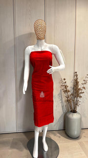 Pure Georgette Banarasi Chikankari Dress Material - The Handlooms