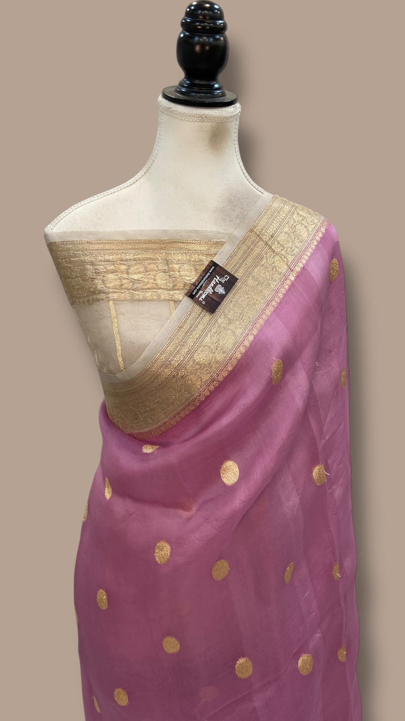 Pure Kora Handloom Banarasi Saree - The Handlooms