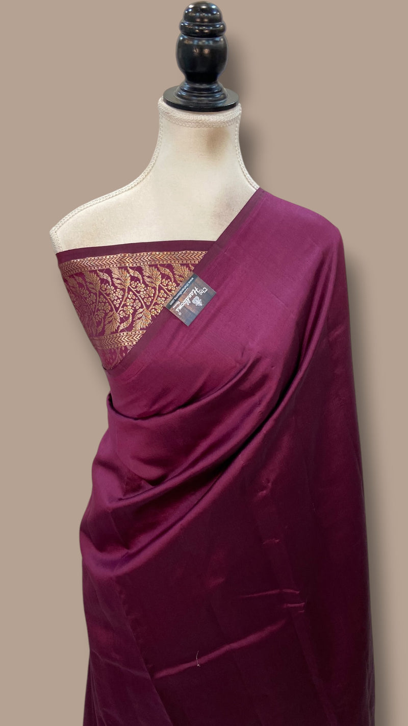 Pure Mango Silk Banarasi Handloom Saree