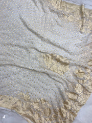 Pure Khaddi Georgette Handloom Dupatta - The Handlooms