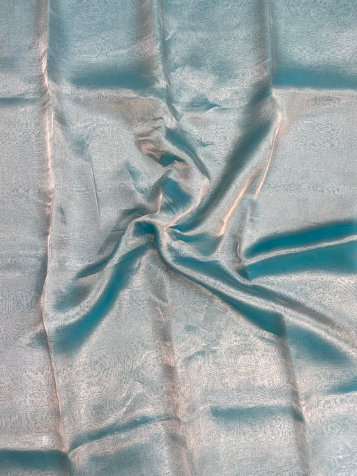 Pure Kora Silk Handloom Banarasi Fabric - The Handlooms