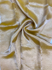 Pure Kora Silk Handloom Banarasi Fabric - The Handlooms