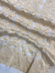 Pure Khaddi Georgette Handloom Dupatta - The Handlooms