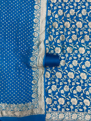 Khaddi Georgette Banarasi Dress material - The Handlooms